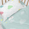 Happy Friday Fitted sheet Rainbow 60x120x14 cm (Cot) Multicolor