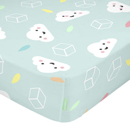 Happy Friday Rainbow Fitted sheet cot