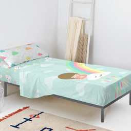 Happy Friday Rainbow Sheet set 2 piece
