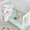 Happy Friday Rainbow Duvet cover set cot 2 piece