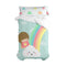 Happy Friday Rainbow Duvet cover set 2 piece