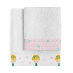 Happy Friday Pumpkin Towel set Pack of 2