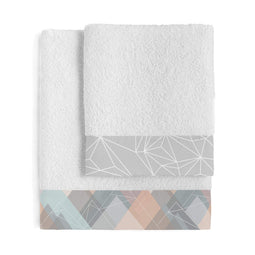Happy Friday Towel Range Pack of 2 Multicolor