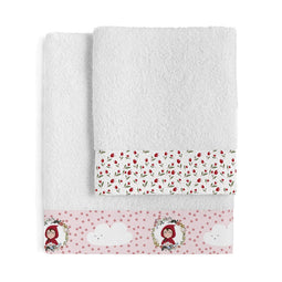 Happy Friday Red riding hood Towel set Pack of 2