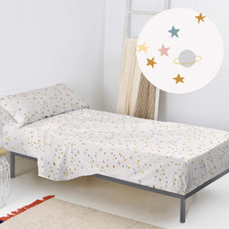 Happy Friday Saturn Sheet set 2 pieces