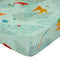 Happy Friday Fitted sheet Savage 200x200x32 cm (Emperor) Multicolor