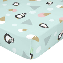 Happy Friday Fitted sheet Skymo day 60x120x14 cm (Cot) Multicolor