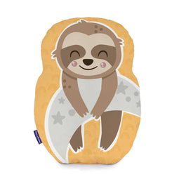 Happy Friday Sleepy sloth Cushion 40x30 cm