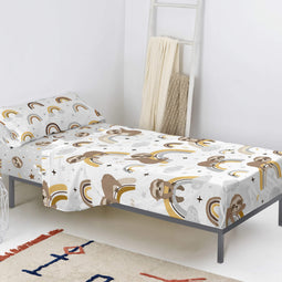 Happy Friday Sleepy sloth Sheet set 2 piece