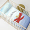 Happy Friday Son avion Bedspread Cot 100x130 cm