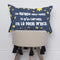 Happy Friday Son avion Cushion cover 50x30 cm