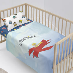 Happy Friday Son avion Sheet set cot 2 piece