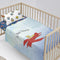 Happy Friday Son avion Sheet set cot 2 piece