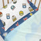 Happy Friday Son avion Sheet set cot 2 piece