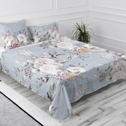 Happy Friday Soft bouquet Bed sheet