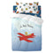 Happy Friday Son avion Duvet cover set cot 2 piece