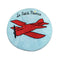 Happy Friday Rug Son avion 120x120 cm Multicolor