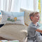 Happy Friday Cushion cover Son monde 50x30 cm Multicolor