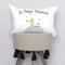 Happy Friday Cushion cover Son monde 50x30 cm Multicolor
