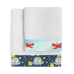 Happy Friday Son avion Towel set Pack of 2