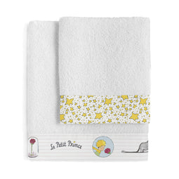 Happy Friday Towel Son monde Pack of 2 Multicolor