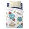 Happy Friday Space rocket Fitted sheet cot