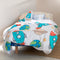 Happy Friday Space rocket Duvet cover set 2 piece