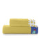 Happy Friday Space rocket Towel set Pack of 2 Mustard