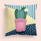 Happy Friday Splendid Decorative cushion cover 50x50 cm (Pack of 2)