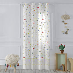 Happy Friday Curtain Son monde 140x265 cm Multicolor