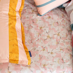Happy Friday Spring blossom 200 TC Fitted sheet