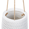 Beliani LIVADIA - Flowerpot - Off-white - Fiber clay
