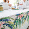 Happy Friday Spring droplets Tablecloth