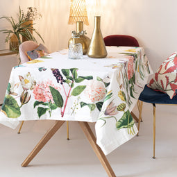 Happy Friday Spring time Tablecloth