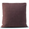 Happy Friday Square felt Decorative cushion cover 50x50 cm Burgundy