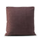 Happy Friday Square felt Decorative cushion cover 50x50 cm Burgundy