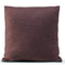Happy Friday Square felt Decorative cushion cover 50x50 cm Burgundy