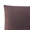 Happy Friday Square felt Decorative cushion cover 50x50 cm Burgundy