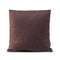 Happy Friday Square felt Decorative cushion cover 50x50 cm Burgundy