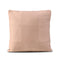 Happy Friday Square felt Decorative cushion cover 50x50 cm Pale rose