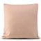 Happy Friday Square felt Decorative cushion cover 50x50 cm Pale rose