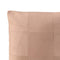 Happy Friday Square felt Decorative cushion cover 50x50 cm Pale rose