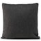 Happy Friday Square felt Decorative cushion cover 50x50 cm Black