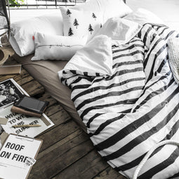 Happy Friday Stripes Duvet cover