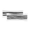 Happy Friday Stripes Pillow cover