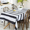Happy Friday Stripes Tablecloth