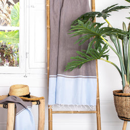 Happy Friday Sunset Hammam towel set 100x180 + 60x100 cm