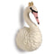 Happy Friday Felt deco Swan 22x19x38 cm Multicolor