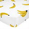 Happy Friday Fitted sheet Sweet banana 90x200x32 cm (Single) Multicolor