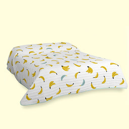 Happy Friday Bedspread Sweet banana 200x260 cm (Single) Multicolor